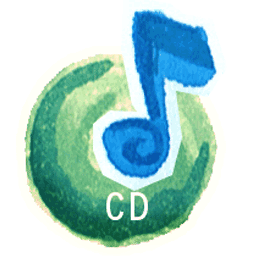 CD Audio Icon, CD Audio,Red Little Shoes,Cartoon