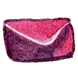 Mail 2 Icon, Mail 2,Red Little Shoes,Cartoon
