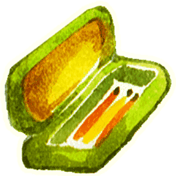 PencilBox Icon, PencilBox,Red Little Shoes,Cartoon