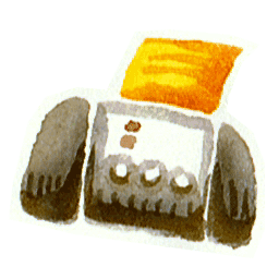 Printer Icon, Printer,Red Little Shoes,Cartoon