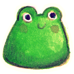 Froggy Icon, Froggy,Summer Love Cicadas,Cartoon