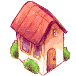 Home Icon, Home,Summer Love Cicadas,Cartoon