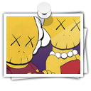 KAWSsimps Icon, KAWSsimps,The Kaws,Cartoon,http://datboyct.deviantart.com/art/The-Kaws-79771123