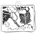KAWSskelli Icon, KAWSskelli,The Kaws,Cartoon,http://datboyct.deviantart.com/art/The-Kaws-79771123