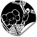 KAWSskulls Icon, KAWSskulls,The Kaws,Cartoon,http://datboyct.deviantart.com/art/The-Kaws-79771123