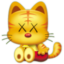 kawscat2yE0H Icon, kawscat2yE0H,The Kaws,Cartoon,http://datboyct.deviantart.com/art/The-Kaws-79771123