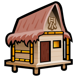 Beach Cabana Icon, Beach Cabana,Tiki Time,Culture,