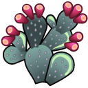 cactus Prickly Pear Icon, cactus Prickly Pear,Wild West Vol. 2,Culture,