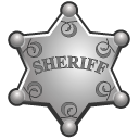 badge Icon, badge,Wild West,Culture,