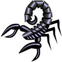 black scorpion Icon, black scorpion,Wild West,Culture,