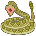 rattlesnake Icon, rattlesnake,Wild West,Culture,