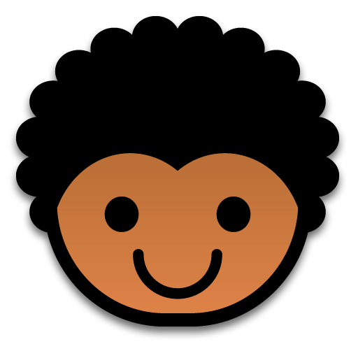 glad 512x512 Icon, glad 512x512,Black Power Emoticons,Emoticon,
