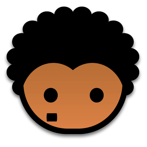 undecided 512x512 Icon, undecided 512x512,Black Power Emoticons,Emoticon,