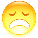 Cry Icon, Cry,Emoticons,Emoticon