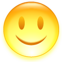 Glad Icon, Glad,Emoticons,Emoticon