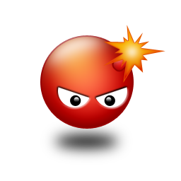 Angry Smile Icon, Angry Smile,Friendly fire,Emoticon,