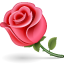 flower Icon, flower,Green Emo,Emoticon