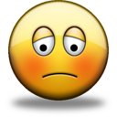 Shame Icon, Shame,Shiny Smiley,Emoticon