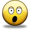 Surprise Icon, Surprise,Shiny Smiley,Emoticon