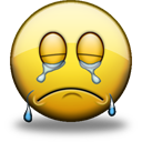 Weepy Icon, Weepy,Shiny Smiley,Emoticon