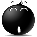 Happy Smile Icon, Happy Smile,The Black,Emoticon,