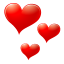 Red Heart Icon, Red Heart,The Black,Emoticon,