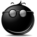 Secret Smile Icon, Secret Smile,The Black,Emoticon,