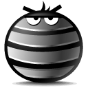 The iron man Smile Icon, The iron man Smile,The Black,Emoticon,