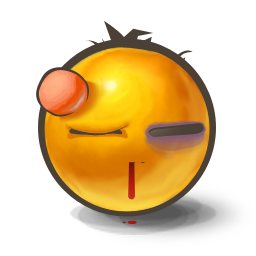 Beaten Icon, Beaten,Yolks 2,Emoticon