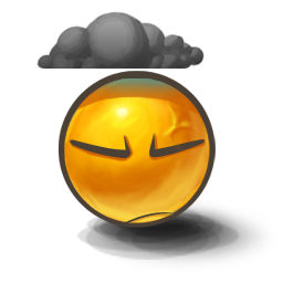 Dark mood Icon, Dark mood,Yolks 2,Emoticon