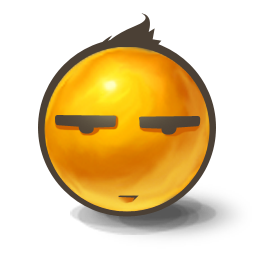 Indifferent Icon, Indifferent,Yolks 2,Emoticon