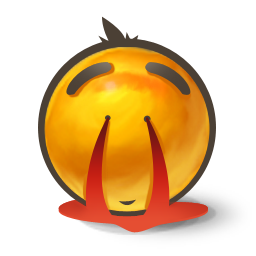 Nose bleed Icon, Nose bleed,Yolks 2,Emoticon