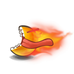 On fire Icon, On fire,Yolks 2,Emoticon