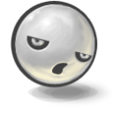Boo Icon, Boo,Yolks,Emoticon