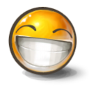 Grin Icon, Grin,Yolks,Emoticon
