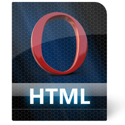 Opera File Icon, Opera File,Black Pearl Files,File Type,