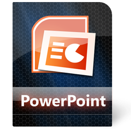 Power Point Icon, Power Point,Black Pearl Files,File Type,