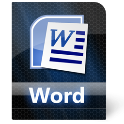 Word Icon, Word,Black Pearl Files,File Type,