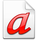 font type1 Icon, font type1,Crystal Project Mimetypes,File Type,
