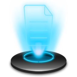 Notepad Icon, Notepad,Holographic,File Type