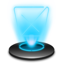 Recycle Full Icon, Recycle Full,Holographic,File Type