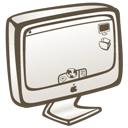 Computer on Icon, Computer on,KOMIK,File Type,http://wilsoninc.deviantart.com/art/KOMIK-Iconset-ICNS-57237006
