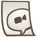 Conversation alt Icon, Conversation alt,KOMIK,File Type,http://wilsoninc.deviantart.com/art/KOMIK-Iconset-ICNS-57237006