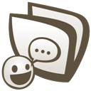 Conversations Icon, Conversations,KOMIK,File Type,http://wilsoninc.deviantart.com/art/KOMIK-Iconset-ICNS-57237006