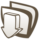 Folders Downloads Icon, Folders Downloads,KOMIK,File Type,http://wilsoninc.deviantart.com/art/KOMIK-Iconset-ICNS-57237006