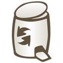 Trash full Icon, Trash full,KOMIK,File Type,http://wilsoninc.deviantart.com/art/KOMIK-Iconset-ICNS-57237006