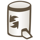 Trash Icon, Trash,KOMIK,File Type,http://wilsoninc.deviantart.com/art/KOMIK-Iconset-ICNS-57237006