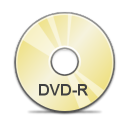 DVD R2 copy Icon, DVD R2 copy,Longhorn Pinstripe,File Type