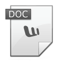 Doc Icon, Doc,Longhorn Pinstripe,File Type