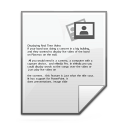Docu Icon, Docu,Longhorn Pinstripe,File Type